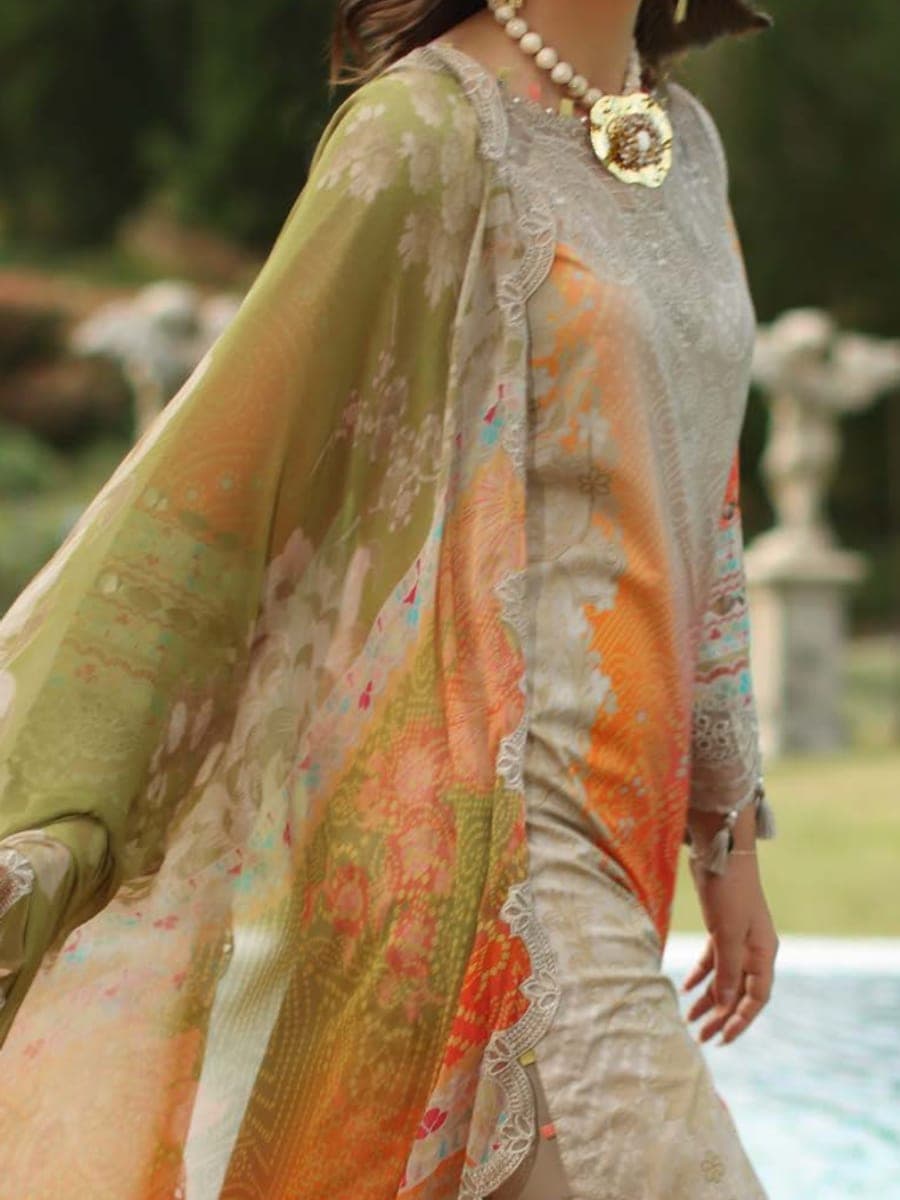 Pakistani Three Piece 21 — fabric view