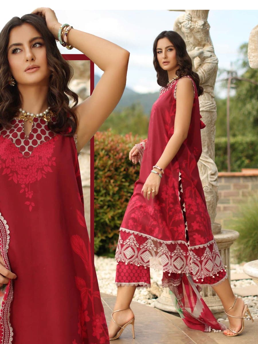 Pakistani Three Piece 23 — fabric view