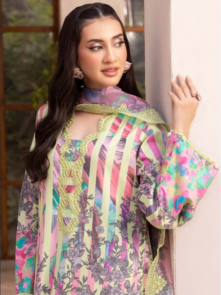 Pakistani Three Piece 24 — detail view