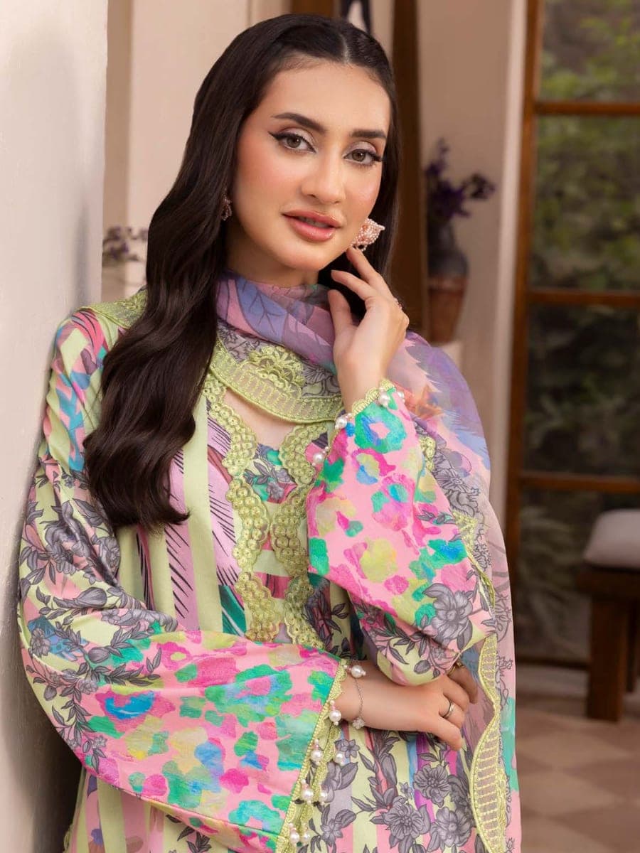 Pakistani Three Piece 24 — front view