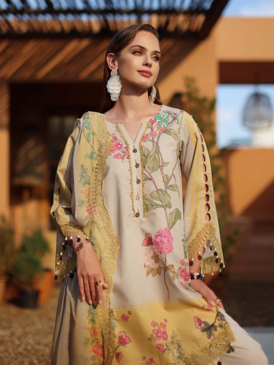Pakistani Three Piece 26 — back view