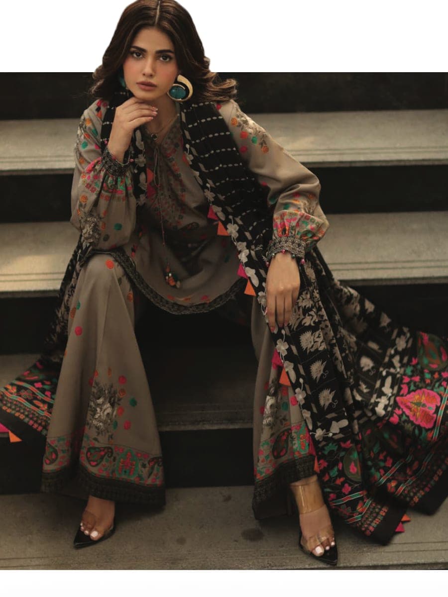 Pakistani Three Piece 31 — fabric view