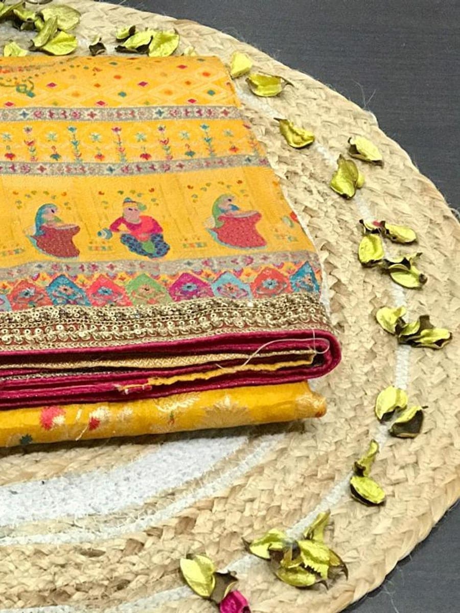Indian Saree 05 — detail view