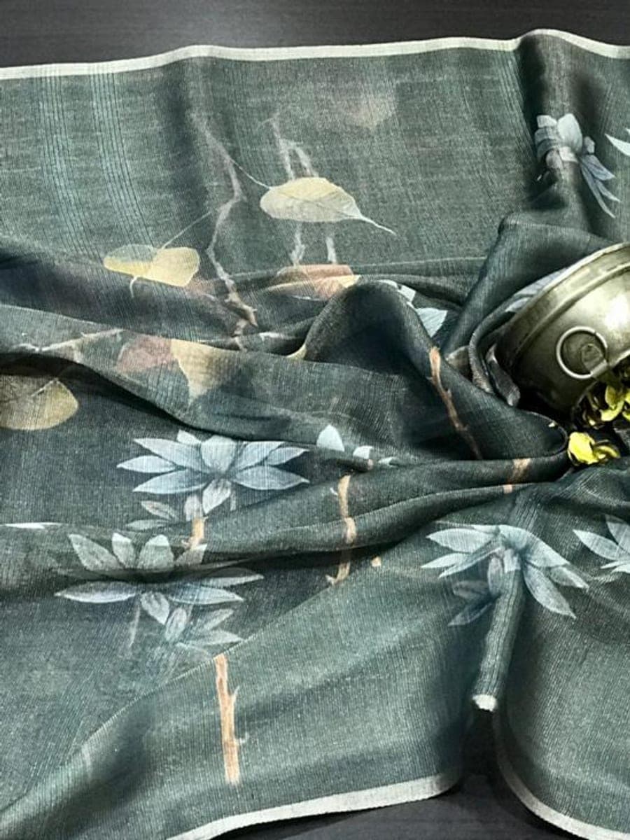 Indian Saree 07 — fabric view