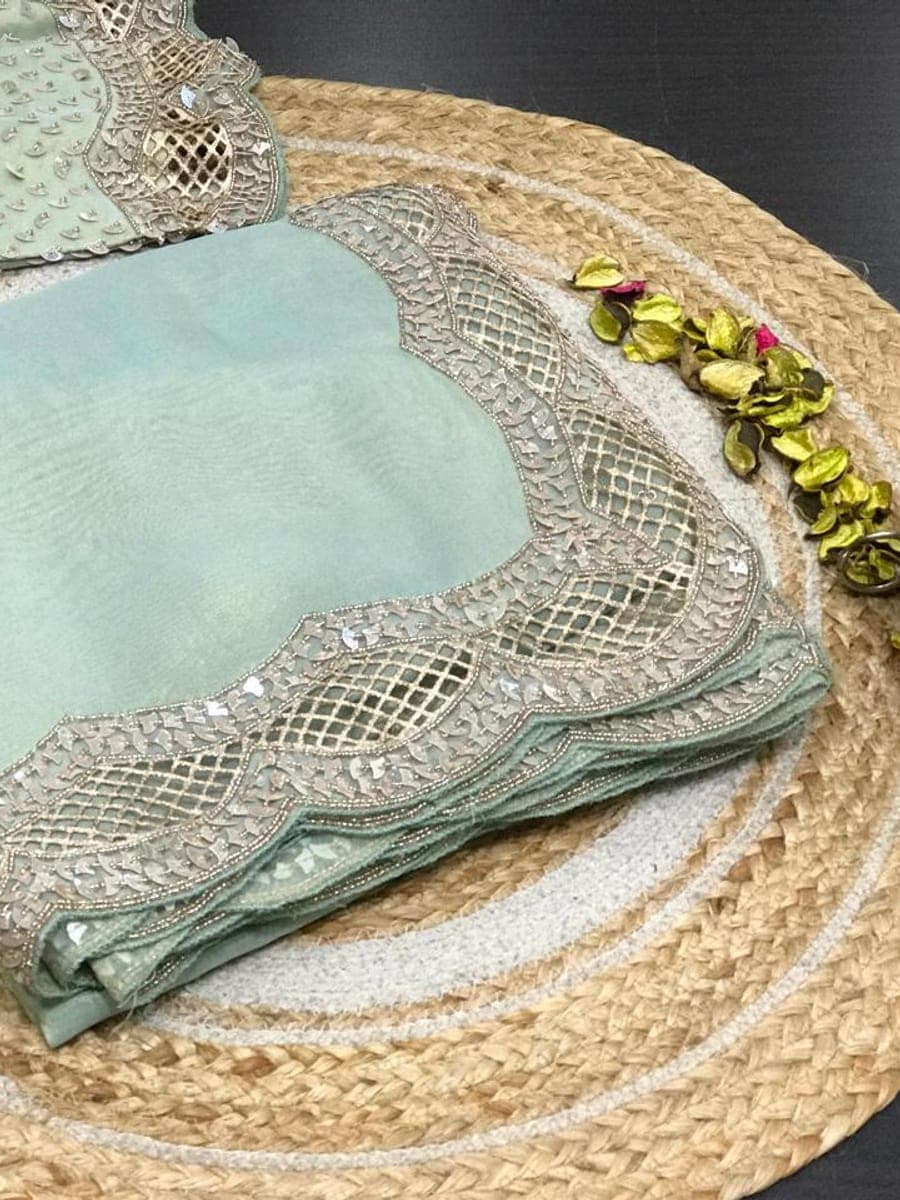 Indian Saree 10 — detail view