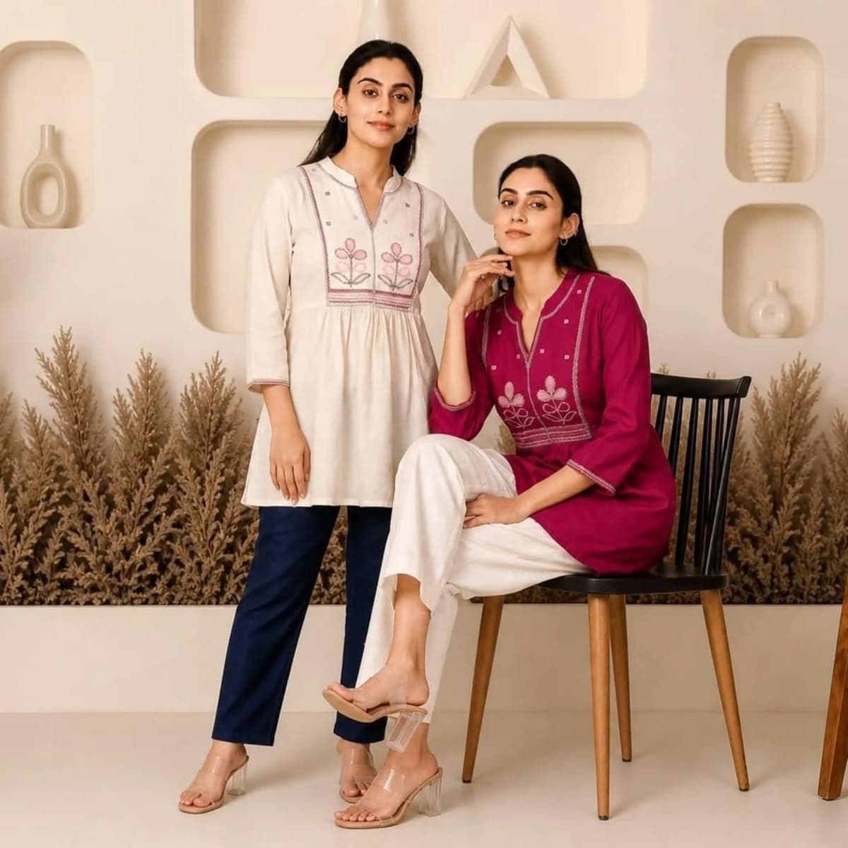 One piece garments from the Sarmaya collection